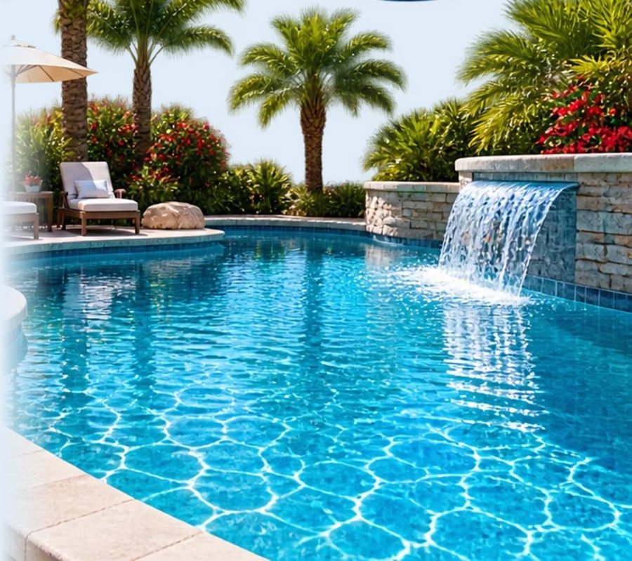 Pool after cleaning