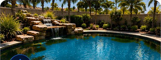 Pool after cleaning