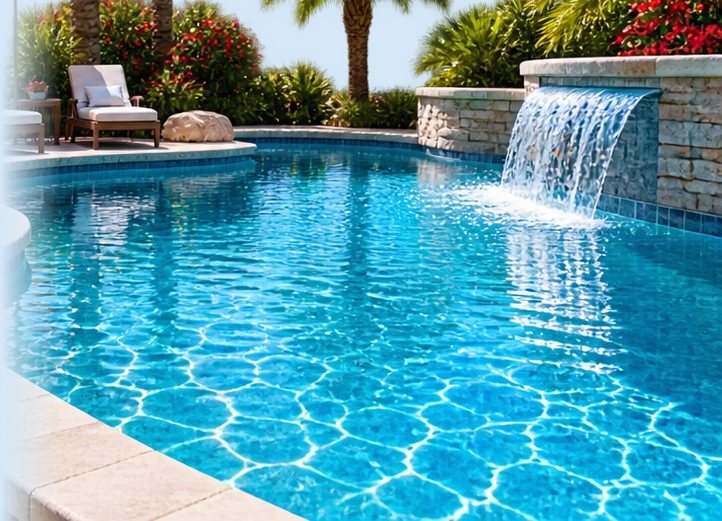 Pool after cleaning