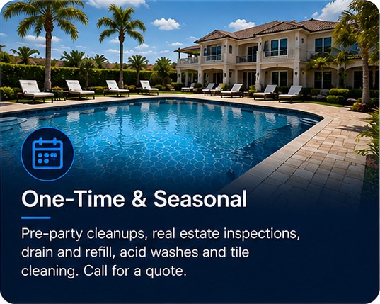 One-Time & Seasonal
